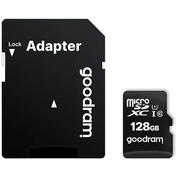 GOODRAM 128GB microSDXC class 10 UHS I + adapter — image 1
