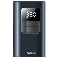 Baseus PrimeTrip VA1 kompresor do opon 2w1 (latarka) 6000 mAh 75W czarny — image 1