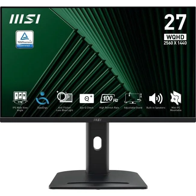 MSI PRO MP275QPG - 27" | IPS | QHD | 4ms | 100Hz — image 1