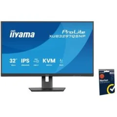 iiyama ProLite XUB3297QSNP-B1 - 100Hz | QHD | IPS | 32" + Norton Small Business