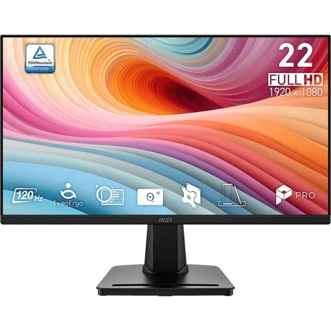 MSI PRO MP225 E12VL - 120Hz | Full HD | VA | 21.45" — image 1
