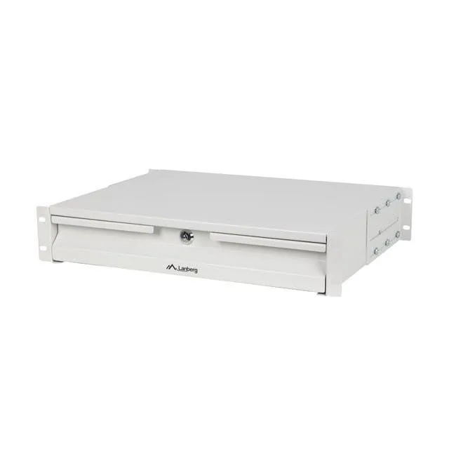 Lanberg szuflada do szaf 19" 2U 360mm szara — image 1