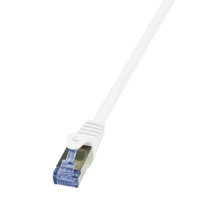 LogiLink kat.6a S/FTP 1.5m biały pozłacane końcówki — image 1