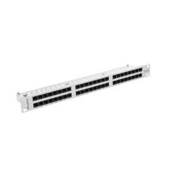 Lanberg Patch Panel 48 port 1U 19" kat.5E UTP szary