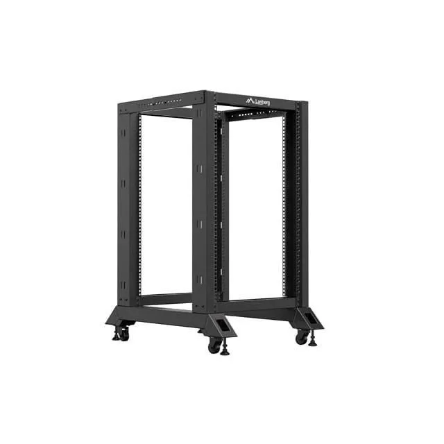 Lanberg Open Rack 18U 600x800 czarny — image 1
