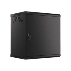 Lanberg szafa rack wisząca 19" 12U 600X450 czarna drzwi metalowe