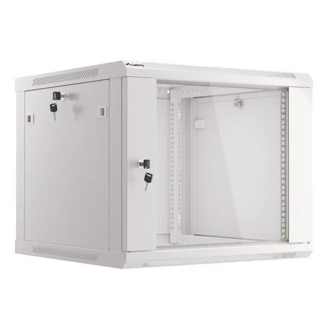 Lanberg szafa rack wisząca 19" 9U 600X600 szara V2 — image 1