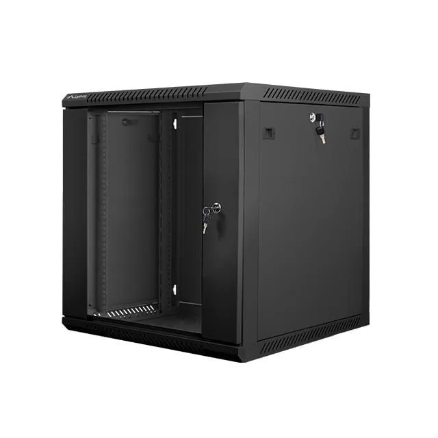 Lanberg szafa rack wisząca 19" 12U 600X600 czarna V2 — image 1