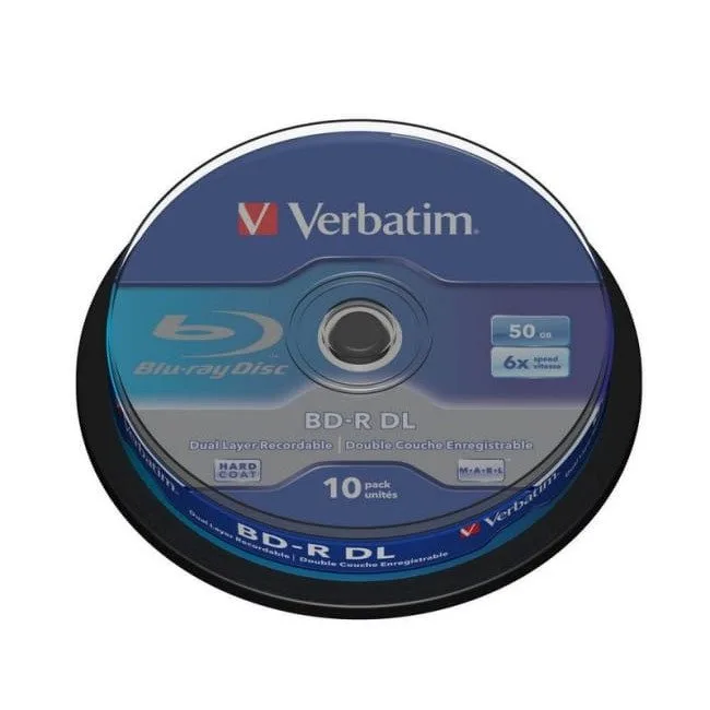 BD-R Verbatim 50GB 10szt — image 1