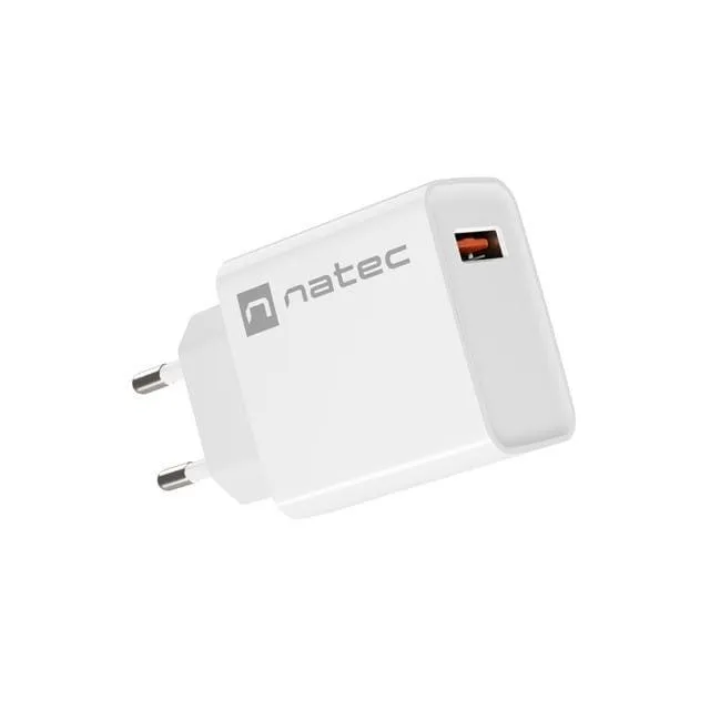 Natec Ribera NUC-2057 18W USB-A biała — image 1