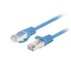 Lanberg 10-Pack Patchcord kat.6 FTP 1m niebieski Fluke Passed — image 1