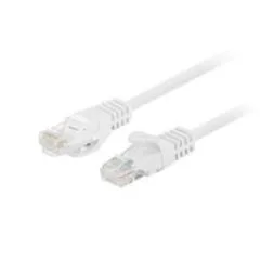Lanberg 10-Pack Patchcord kat.6 UTP 1m biały Fluke Passed