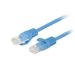 Lanberg 10-Pack Patchcord kat.6 UTP 1,5m niebieski Fluke Passed — image 1