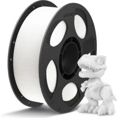 Anycubic PLA+ Filament White 1Kg. Ideal Usage: Functional prototypes, mechanical parts, durable household gadgets, and brackets or mounts that require more impact resistance than standard PLA can provide.
