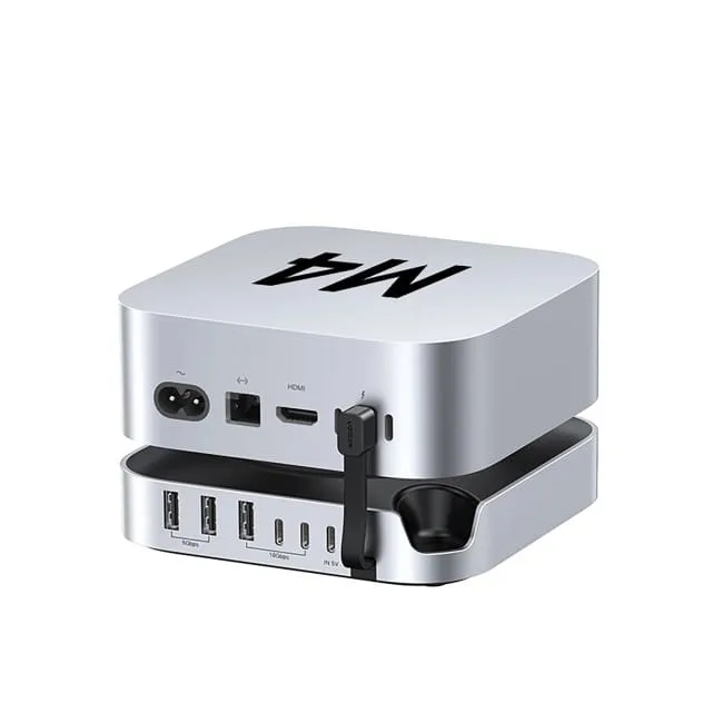 UGREEN USB-C do Mac Mini M4/M4 Pro 11w1 - szara — image 1