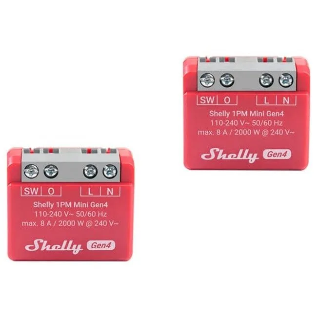 Shelly 1PM Mini Gen4 (2 szt.) — image 1