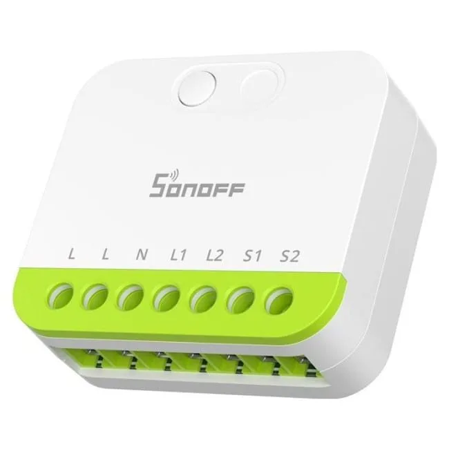 Dwukanałowy mini przełącznik Sonoff MINI-ZB2GS ZigBee — image 1