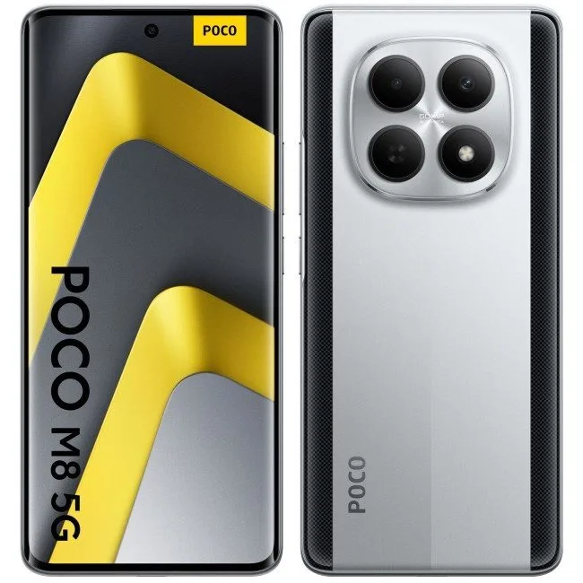 POCO M8 5G 8/256GB Srebrny — image 1