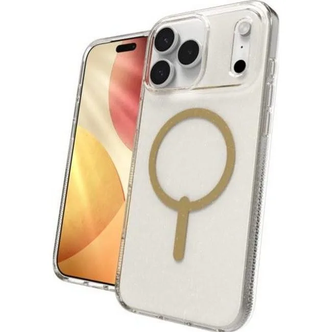 Zagg Milan Snap do iPhone 17 Pro glitter gold — image 1