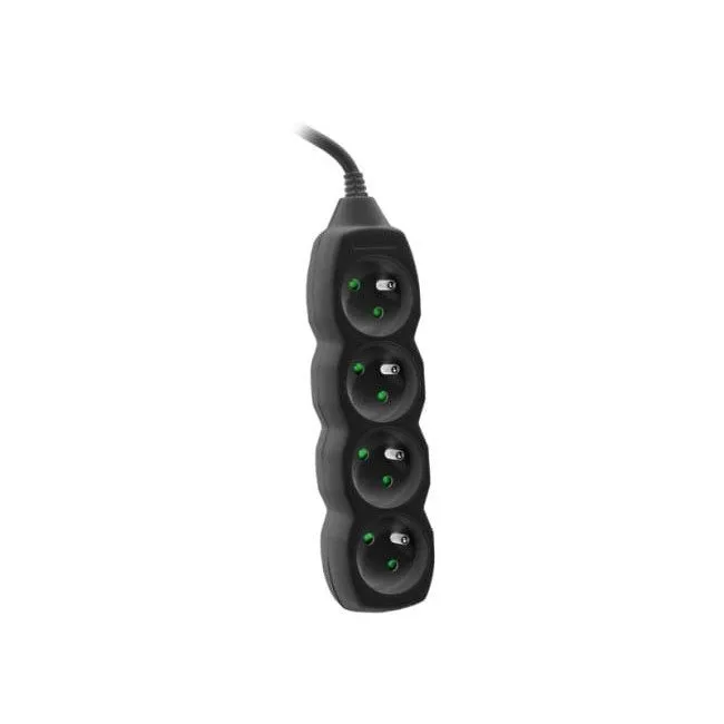 Tracer 4 gniazda 3m czarny — image 1