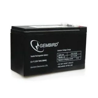 Gembird Akumulator uniwersalny 12V/7Ah — image 1