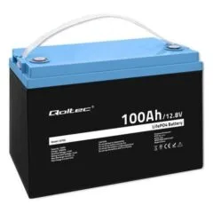 Qoltec Akumulator LiFePO4 Litowo-Żelazowo-Fosforanowy | 12.8V | 100Ah | 1280Wh | BMS
