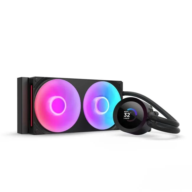 NZXT Kraken Plus 240 RGB LCD czarne — image 1