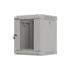 Lanberg szafa rack wisząca 10" 6U 300x300 szara drzwi przeszklone (flat pack)