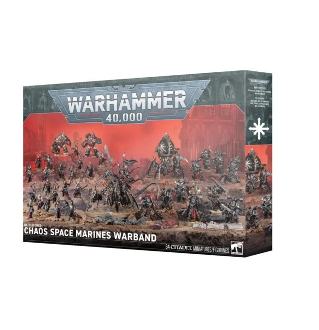 BATTLEFORCE: CHAOS S/MARINES WARBAND