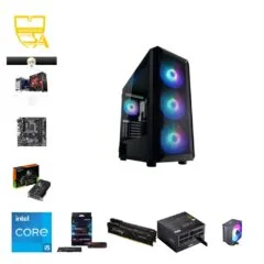 Custom Gaming PC - Intel Core i5-14400, RTX 5060 Ti 16GB, 16GB DDR4, 1TB NVMe