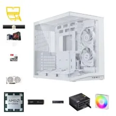 Custom Gaming PC - Ryzen 7 7700, Radeon RX 9060 XT, 24GB DDR5, 1TB NVMe