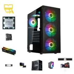 Custom Gaming PC - Ryzen 5 7500F, RTX 5060, 16GB DDR5-5200, 1TB NVMe
