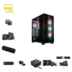 Custom Gaming PC - Ryzen 7 7800X3D, RTX 5060, 32GB DDR5, 1TB NVMe