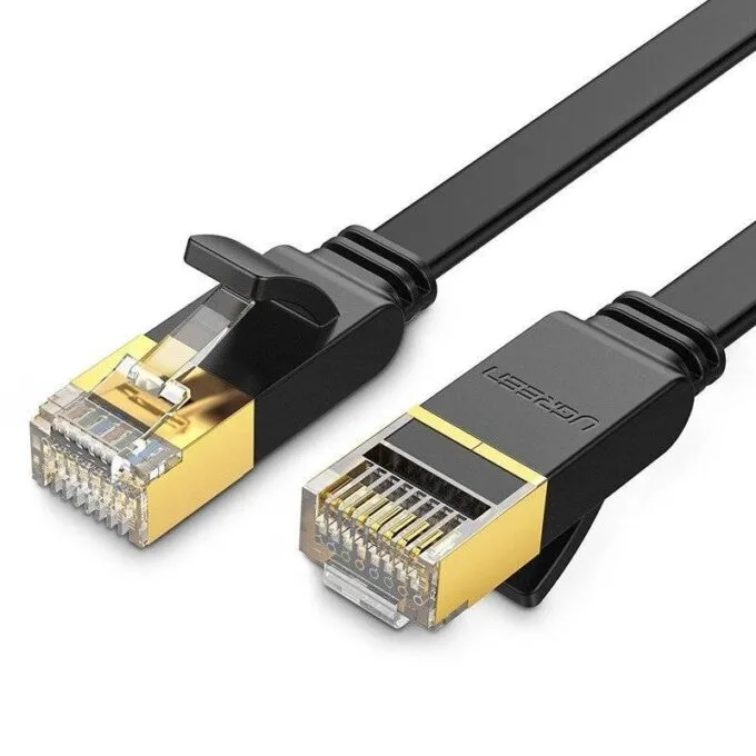 Ugreen NW106 Ethernet RJ45, Cat.7, STP, 10m czarny — image 1