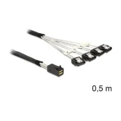 Delock Mini SAS HD SFF-8643 -> 4x SATA