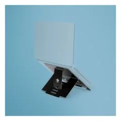 Riser Flexibel Laptopständer - verstellbar - schwarz - Schwarz - 25,4 cm (10 Zoll) - 55,9 cm (22 Zoll) - Aluminium - 5 kg - 135 - 220 mm