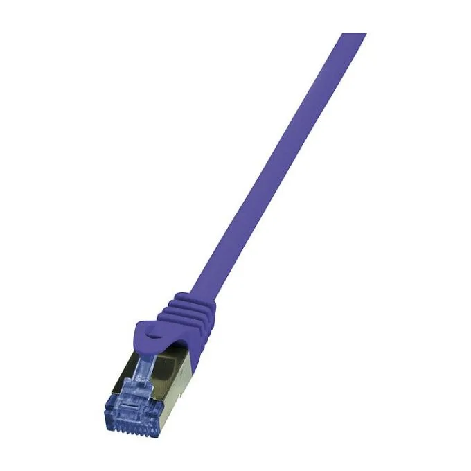 Patchkabel Cat6a 3m PrimeLine S/FTP PiMF LSZH violett — image 1