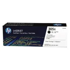 HP Original 305X Toner - schwarz Doppelpack (2x CE410X)