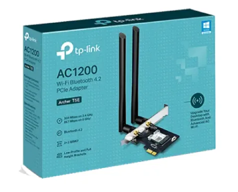 TP-Link Archer T5E - AC1200 PCIe Wi-Fi Bluetooth Adapter — image 1