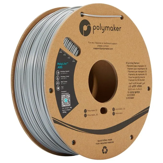 ABS 1,75mm GREY 1kg — image 1