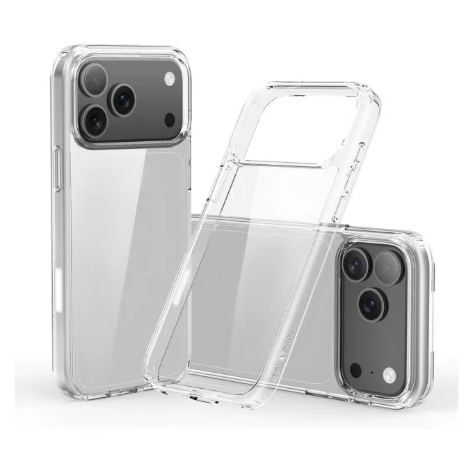 Nevox StyleShell SHOCKFlex - iPhone 17 Pro Max, transparent — image 1