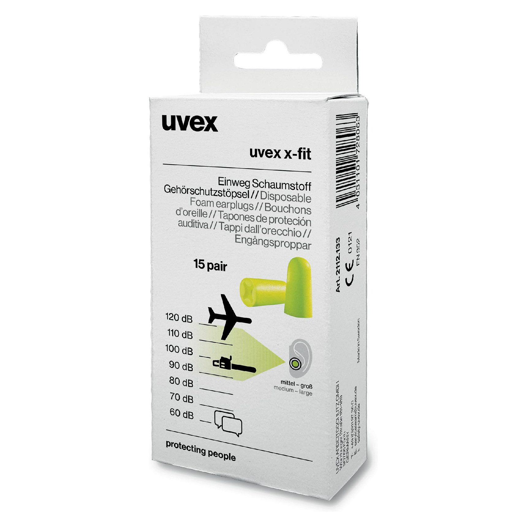 Uvex x-fit Minibox, 15 Paar