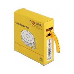 Kabelmarker Box, Nr: 9, gelb, 500 Stück