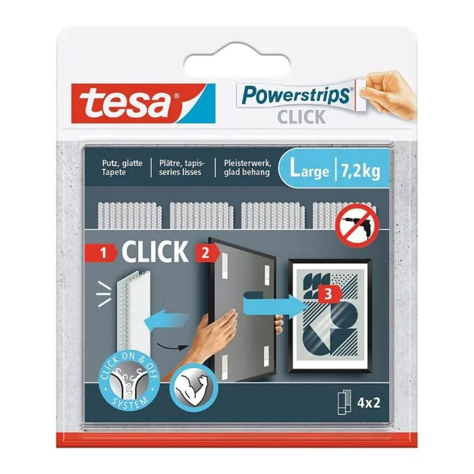 tesa® Powerstrips LARGE? Klebestreifen — image 1