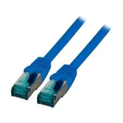 EFB RJ45 Patchkabel S/FTP Cat.6A LSZH 25.00m blau