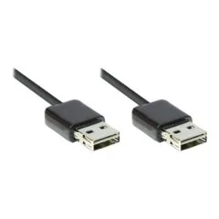 Good Connections USB2.0 Kabel EASY A-A schw. 3m