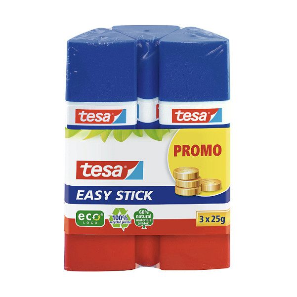 Tesa EASY STICK ecoLOGO Klebestifte 25,0 g + GRATIS 1 St.