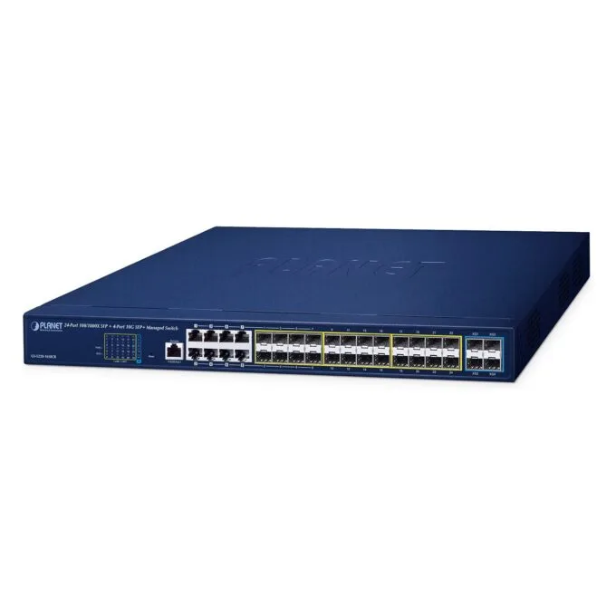 Planet GS-5220-16S8CR 24-Port Managed Switch — image 1