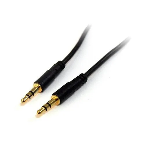 StarTech 3 ft Slim 3.5mm Stereo Audio Cable - M/M — image 1
