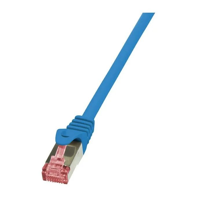 Logilink Patchkabel CAT6 S/FTP AWG27 PIMF 0,50m blau — image 1